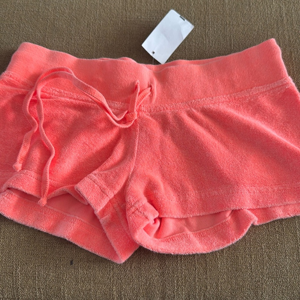Hard Tail Bright Coral Kids Shorts